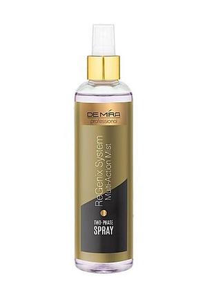 Двофазний спрей-кондиціонер "demira professional" regenix system multi-action mist, 250 мл