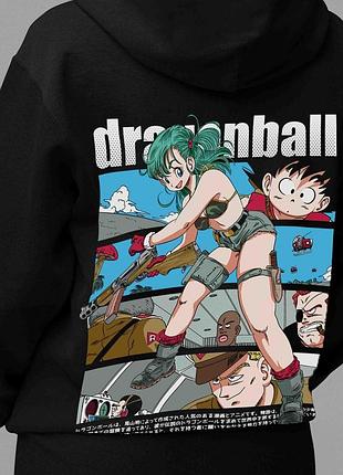 Худи dragon ball: bulma unisex