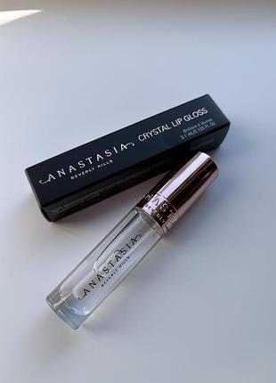 Прозорий блиск для губ anastasia beverly hills non-sticky clear crystal lip gloss