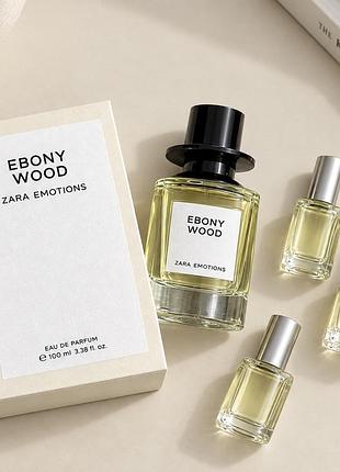 Оригінал zara zara ebony wood парфумована вода, 10 мл