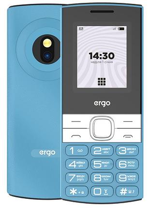 Мобильный телефон ergo b185 blue