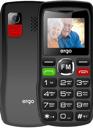 Мобильный телефон ergo r182 black