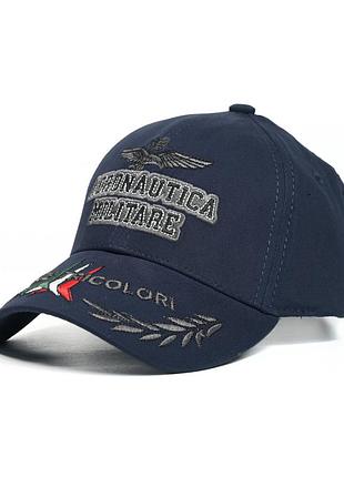 Бейсболка aeronautica militare темно-синій
