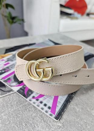 Брендовий пасок для дівчини gucci жіночий шкіряний ремінь гуччі пояс зі шкіри для жінки
