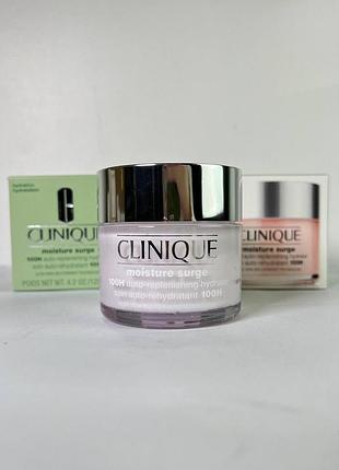 Увлажняющий гель-крем для лица clinique moisture surge 100h auto-replenishing hydrator с гиалуроновой кислотой 125 мл