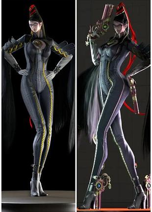 Дакимакура 180х60 см байонетта, сереза, прославленная ведьма bayonetta cereza umbra witch подушка с наволочкой