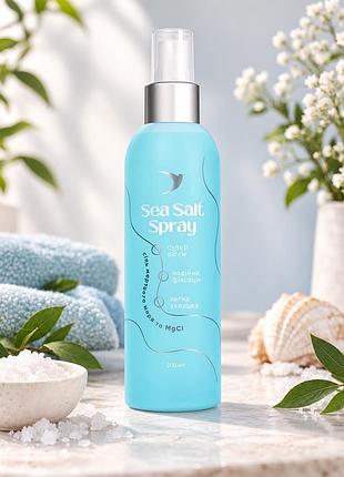 Сольовий спрей для волосся soika sea salt spray, 200 мл