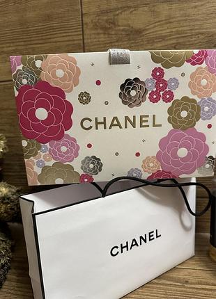 Chanel origami signature gift box подарунковий пакет оригінал 2в 1