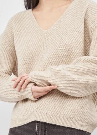 Вовняний светр h&m 6