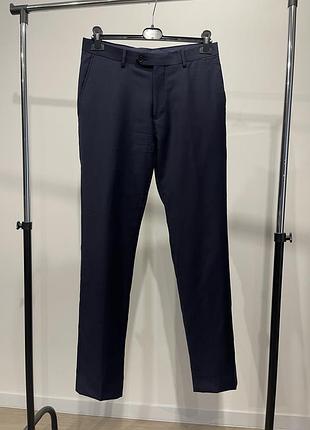Чоловічі класичні штани charles tyrwhitt slim fit (100% шерсть)