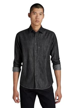 Мужская джинсовая рубашка g-star raw stalt regular shirt