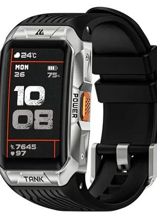 Смарт-годинник kospet tank x2 ultra silver (6974958250753)