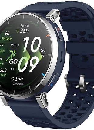 Смарт-часы amazfit active 3 premium w2559gl2n синий (1193747)