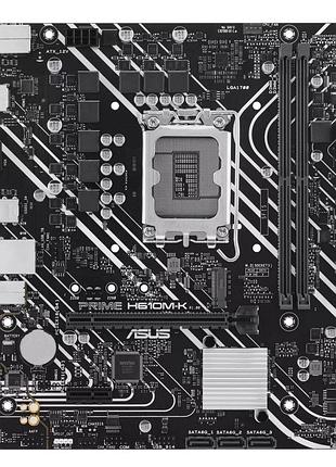 Материнська плата asus prime h610m-k