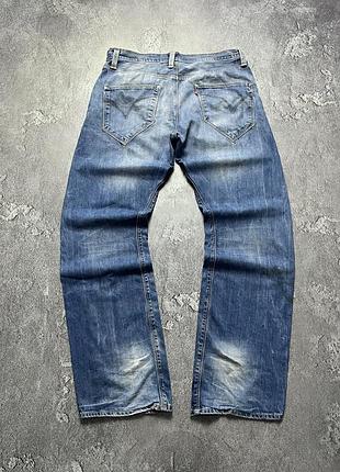 90x vintage винтажные джинсы levi’s engineered левайс инженеры bootcut flared будкат клеш size 32/32 размер 32/32