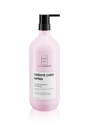 Шампунь для фарбованого волосся lavish care radiant color color protect shampoo 1000 мл