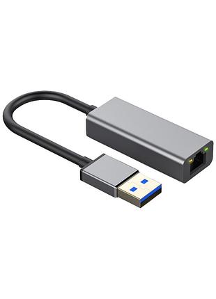 Перехідник usb 3.0 am to rj45 ethernet 1000mbps dynamode (dm-ad-glan)