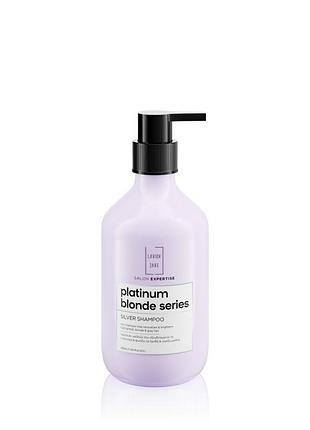 Фіолетовий шампунь проти жовтизни lavish care platinum blond – silver shampoo 350 мл