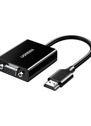 Перехідник hdmi m to vga f 1920x1080 60hz black ugreen (ugr-90813)