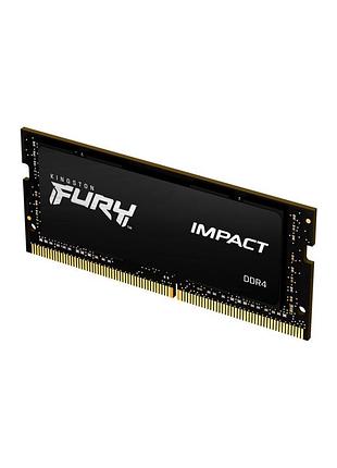 Модуль памяти для ноутбука sodimm ddr4 32gb 3200 mhz fury impact kingston fury (ex.hyperx) (kf432s20ib/32)