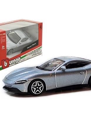 Модель bburago ferrari roma 1:43 race + play