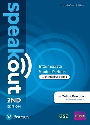 Speakout 2nd edition intermediate student’s book — підручник з англійської мови.
