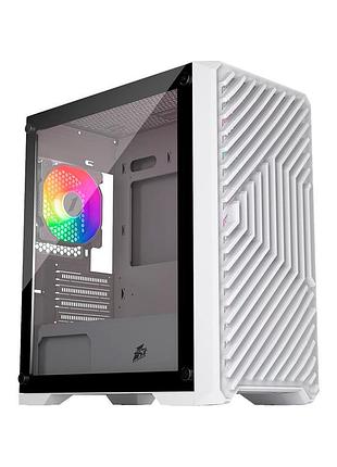 Корпус для пк 1stplayer t5-wh-4f1-w