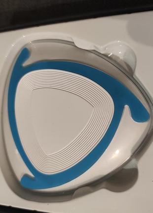 Беспроводное зарядное устройство olmi m7 qi 5v/1.5a white/blue