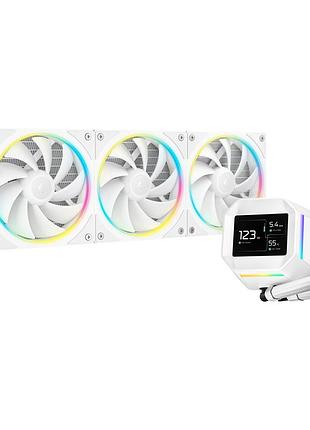 Система водяного охолодження deepcool lm360 wh (r-lm360-whdmmc-1)