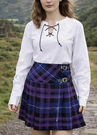 Традиційна вовняна шотландська спідниця glasgow kit