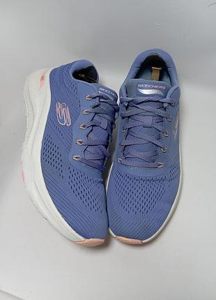 Кроссовки skechers, женские, голубые