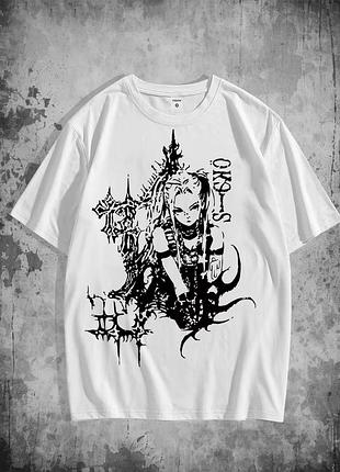 Футболка dark fantasy map unisex