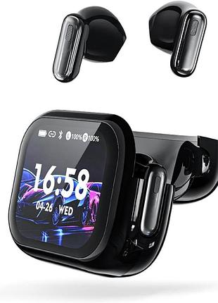 Беспроводные наушники с функцией перерабажа htc ne68 ai bluetooth 6.0 и сенсорным lcd экраном, 165 языков