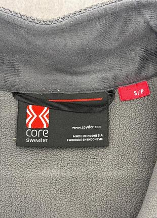 Чоловіча кофта spyder core sweater 1/2 zip, розмір s 6