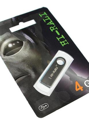 Usb флэш накопитель hi-rali 4gb shuttle series black usb 2.0 (hi-4gbshbk)