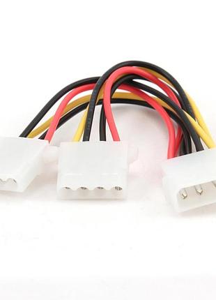 Кабель живлення molex to 2xmolex 0.15m cablexpert (cc-psu-1)