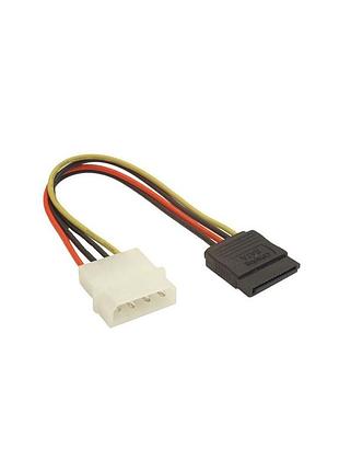 Кабель питания sata power 0.1m atcom (3798)