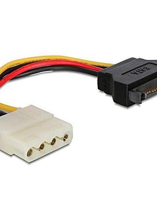 Кабель питания sata power 0.15m cablexpert (cc-sata-ps-m)