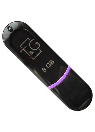 Usb флэш накопитель t&amp;g 8gb 012 classic series black usb 2.0 (tg012-8gbbk)