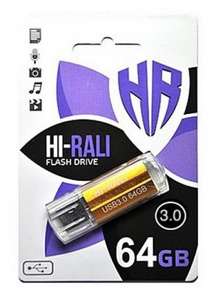 Usb флэш накопитель hi-rali 64gb corsair series bronze usb 3.0 (hi-64gb3corbr)