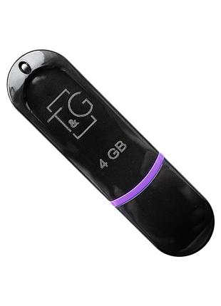 Usb флэш накопитель t&amp;g 4gb 012 classic series black usb 2.0 (tg012-4gbbk)