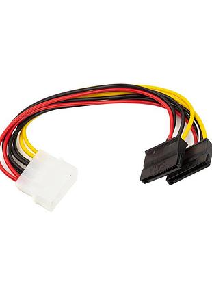 Перехідник power molex to 2 sata 0.15m powerplant (ca913060)