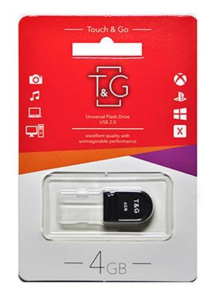 Usb флеш накопичувач t&amp;g 4gb 010 shorty series usb 2.0 (tg010-4gb)