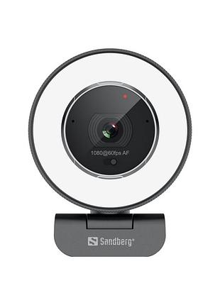 Веб-камера sandberg streamer usb webcam pro elite full hd (134-39)