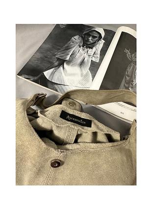 Сумка з натуральної замші accessorize 4