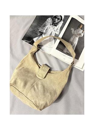 Сумка з натуральної замші accessorize 2