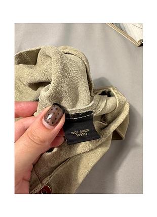 Сумка з натуральної замші accessorize 5