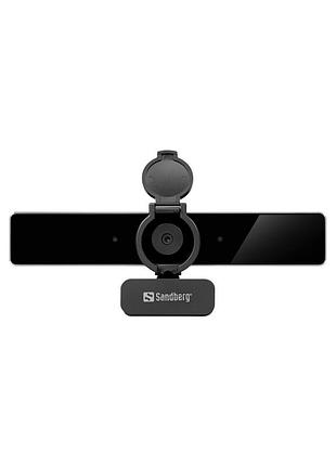 Веб-камера sandberg 4k webcam usb-a/usb-c (134-45)