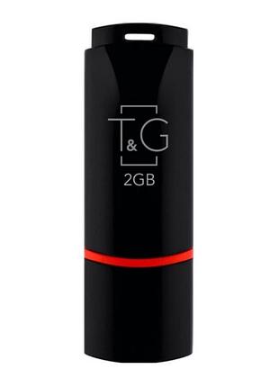 Флеш-накопичувач usb 2gb t&g 011 classic series black (tg011-2gbbk)