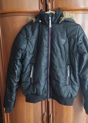 Куртка для мальчика crw sports riding wear черная, рост 158/164